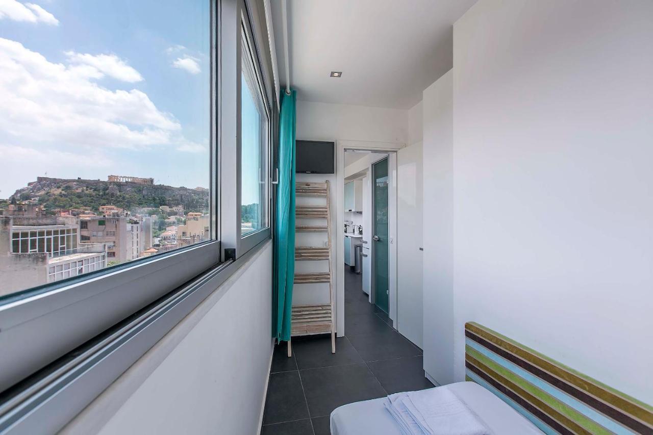 Acropolis Panorama View Penthouse With Private Terraces A Contemporary Parthenon Leilighet Athen Eksteriør bilde